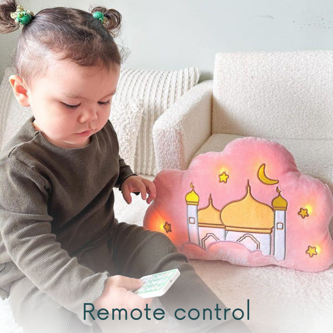 Sky Mosque - Personalized Soothe &amp; Talking Quran Pillow