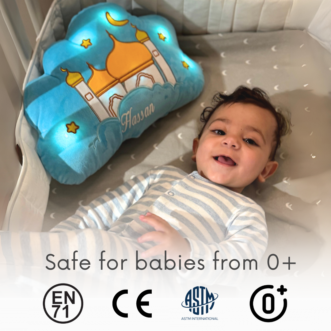Sky Mosque - Personalized Soothe &amp; Talking Quran Pillow